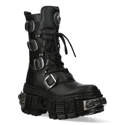 画像3: M-WALL1473-V3 VEGAN NEGRO NEGRO, TANK CASCO NEGRO POWER ACERO, PUNTERA Y TRASERA ACERO