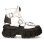 画像2: M-BIOS106-S10 CHAROL BLANCO ARRUGADO, TANK CASCO NEGRO, BIOS NEGRO (2)