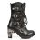 画像2: M-TR003-S1 ITALI NEGRO, NOMADA NEGRO, TRAIL NEGRO ACERO (2)