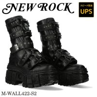M-WALL422-S2 CRUST NEGRO, TANK CASCO NEGRO sin herrajes