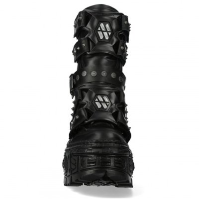 画像6: M-WALL422-S2 CRUST NEGRO, TANK CASCO NEGRO sin herrajes