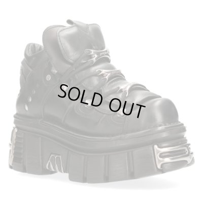 画像3: M-106-S112 NOMADA NEGRO, TOWER NEGRO LATERAL E14 ACERO + lateral + puntera + trasera