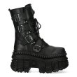 画像2: M-WALL373-S4 CRUST NEGRO NEGRO, TANK CASCO NEGRO SIN TORNILLOS, sin herrajes ,ENTRESUELA PICOS NEGRO
