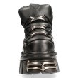 画像4: M-106-S112 NOMADA NEGRO, TOWER NEGRO LATERAL E14 ACERO + lateral + puntera + trasera