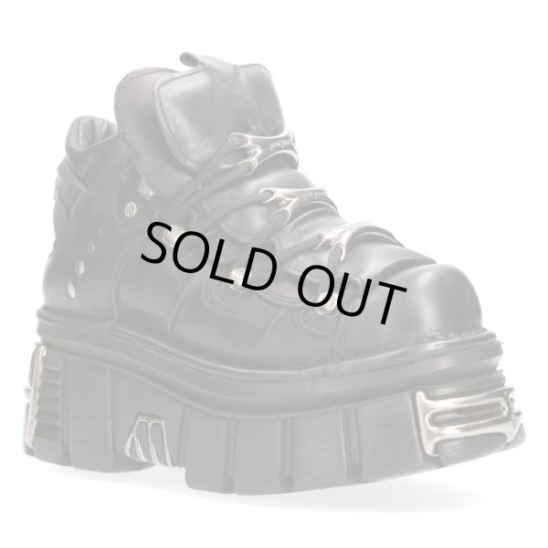 画像3: M-106-S112 NOMADA NEGRO, TOWER NEGRO LATERAL E14 ACERO + lateral + puntera + trasera